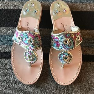 NEW JACK ROGERS VERA BRADLEY NAVAJO THONGS SZ 8.5